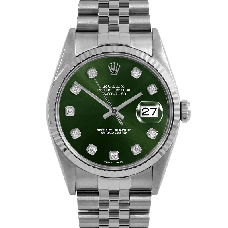 Rolex Datejust 36mm | 16234-GRN-DIA-AM-FLT-JBL