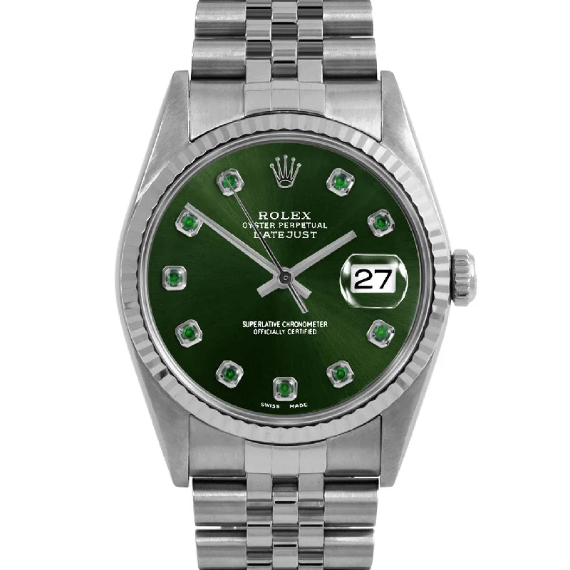 Rolex Datejust 36mm | 16234-GRN-EMD-AM-FLT-JBL