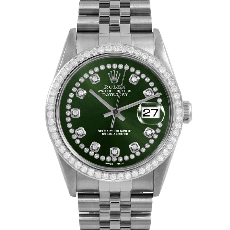 Rolex Datejust 36mm | 16234-GRN-STRD-BDS-JBL