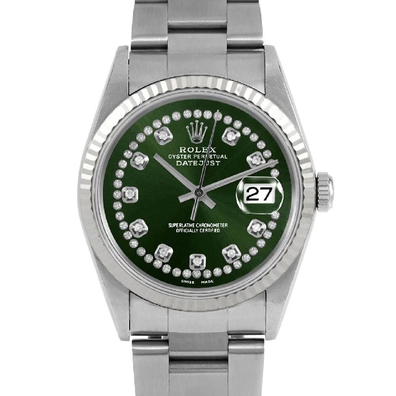 Rolex Datejust 36mm | 16234-GRN-STRD-FLT-OYS