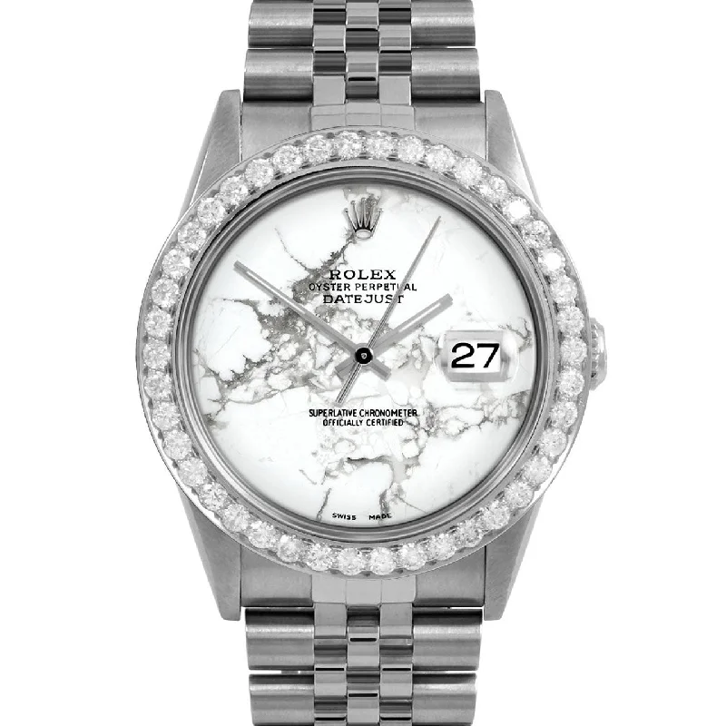 Rolex Datejust 36mm | 16234-MRB-NOHM-25CT-JBL