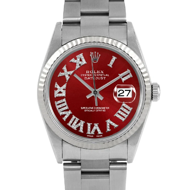 Rolex Datejust 36mm | 16234-RED-RDR69-FLT-OYS