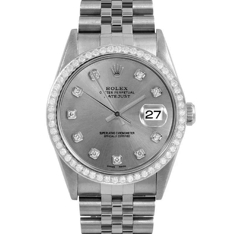 Rolex Datejust 36mm | 16234-SLT-DIA-AM-BDS-JBL