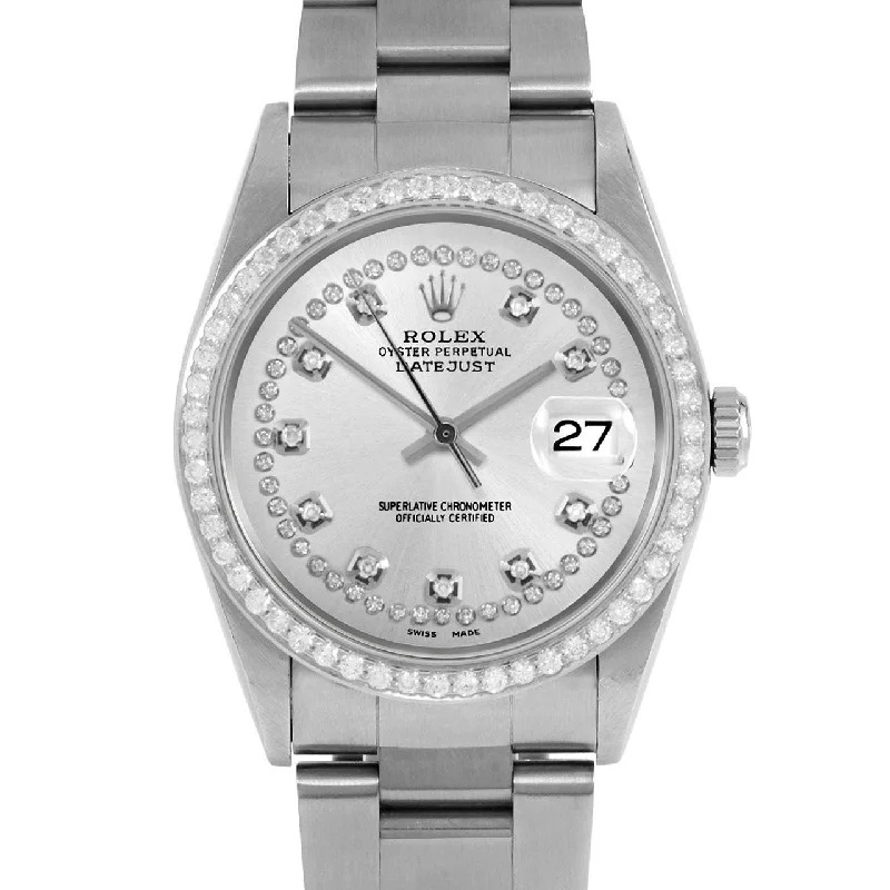 Rolex Datejust 36mm | 16234-SLV-STRD-BDS-OYS