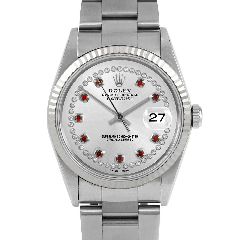 Rolex Datejust 36mm | 16234-SLV-STRR-FLT-OYS