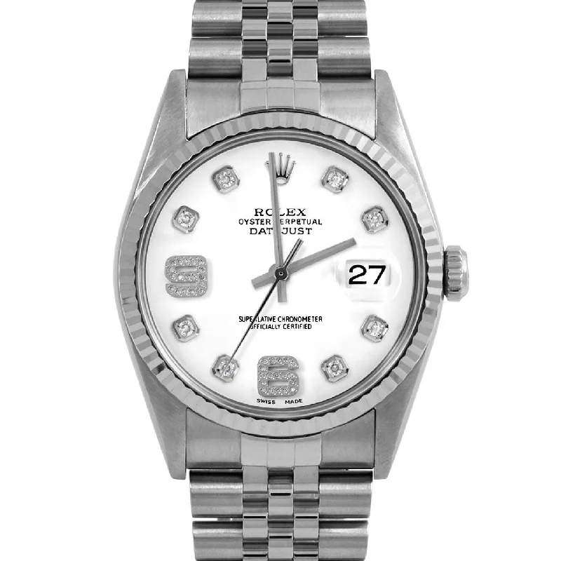 Rolex Datejust 36mm | 16234-WHT-8DA69-FLT-JBL