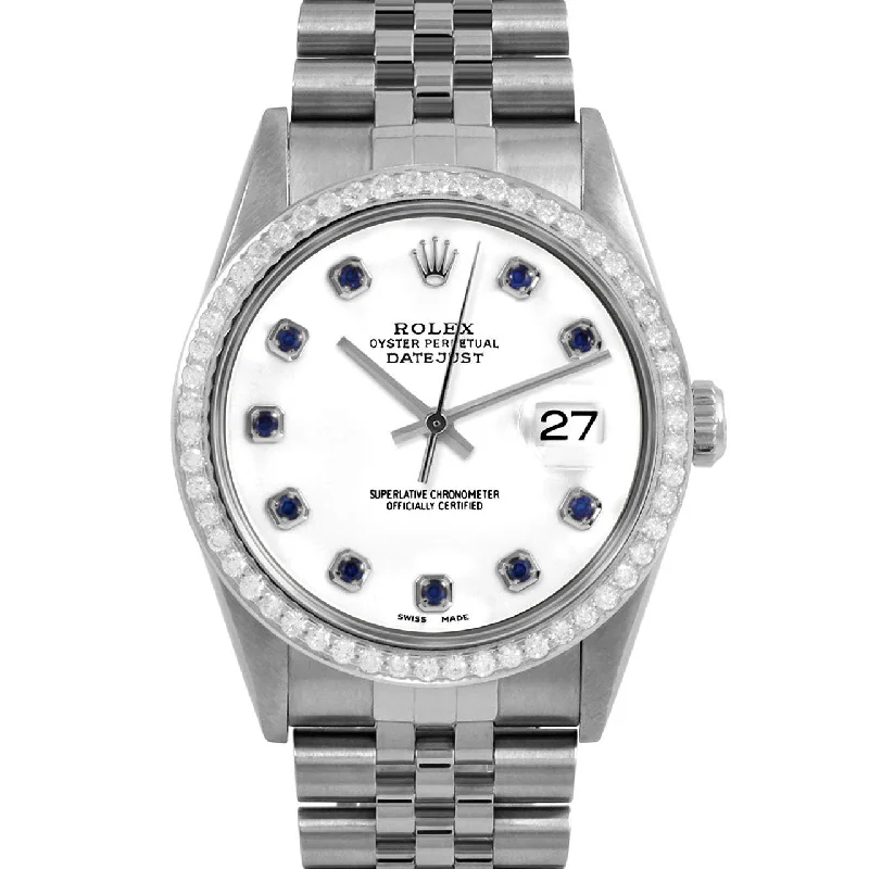 Rolex Datejust 36mm | 16234-WHT-SPH-AM-BDS-JBL