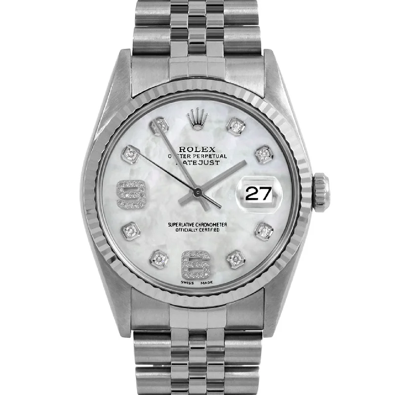 Rolex Datejust 36mm | 16234-WMOP-8DA69-FLT-JBL