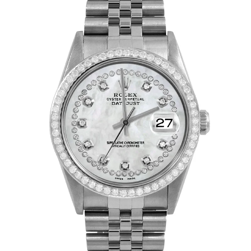 Rolex Datejust 36mm | 16234-WMOP-STRD-BDS-JBL