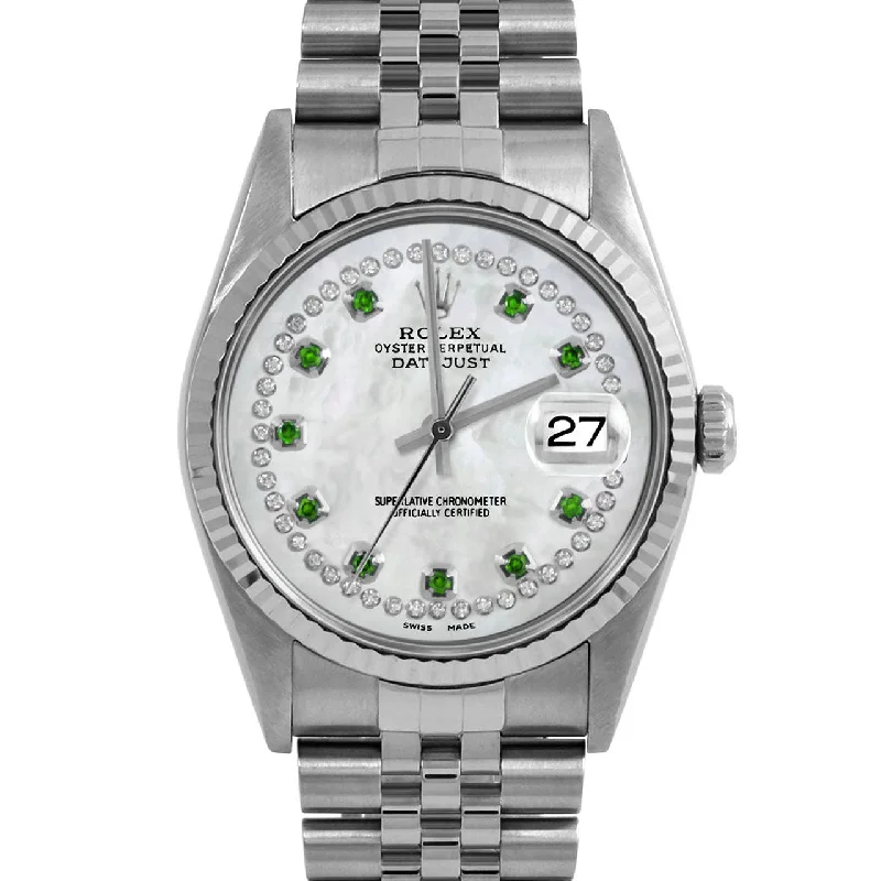 Rolex Datejust 36mm | 16234-WMOP-STRE-FLT-JBL