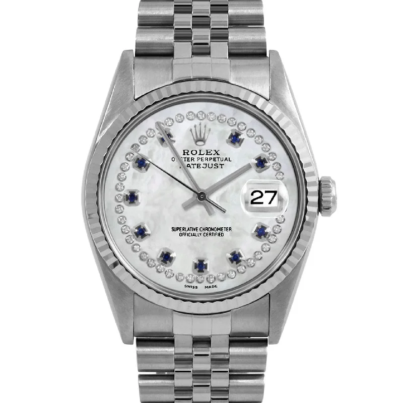 Rolex Datejust 36mm | 16234-WMOP-STRS-FLT-JBL