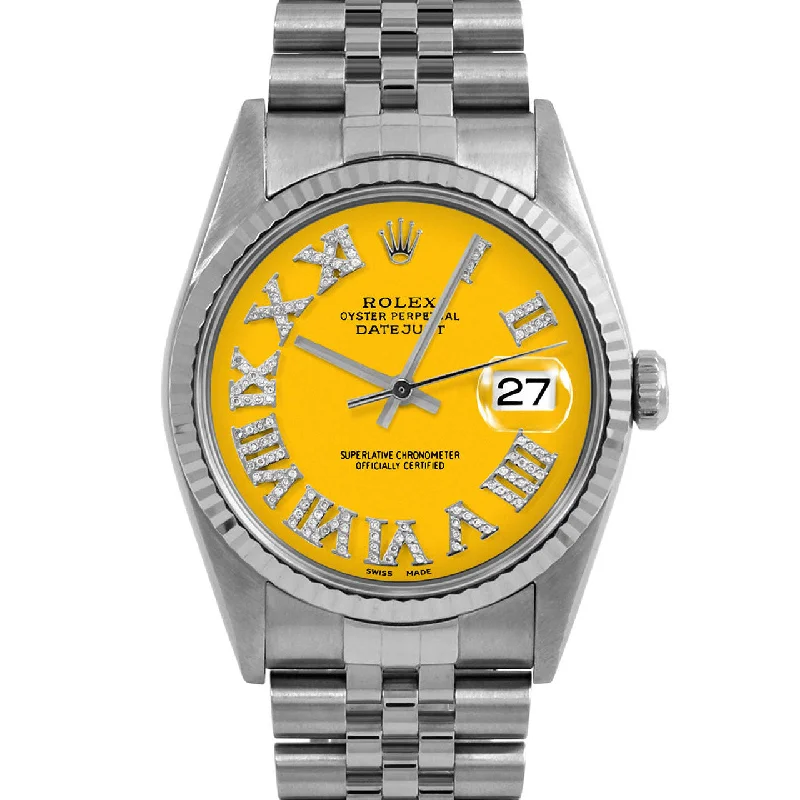 Rolex Datejust 36mm | 16234-YLW-FDR-FLT-JBL