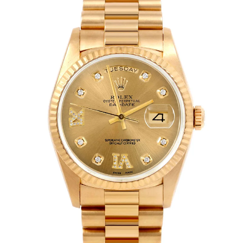 Rolex Day-Date 36mm | 18038-CHM-8DR69-FLT-PRS