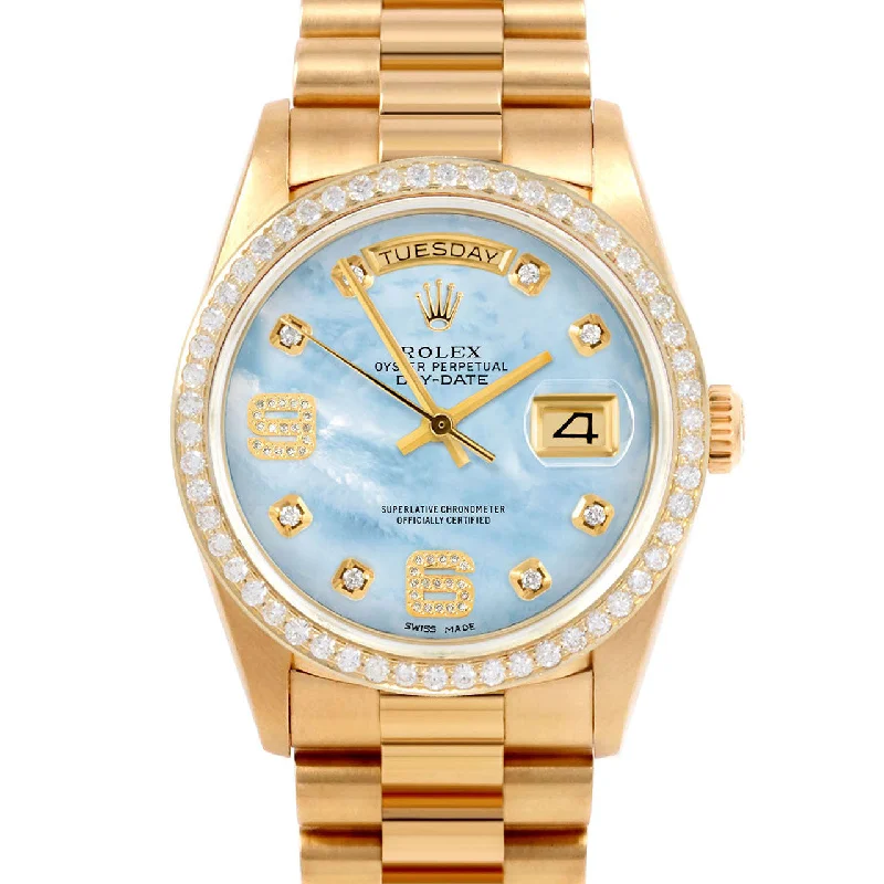 Rolex Day-Date 36mm | 18038-LBMOP-8DA69-BDS-PRS