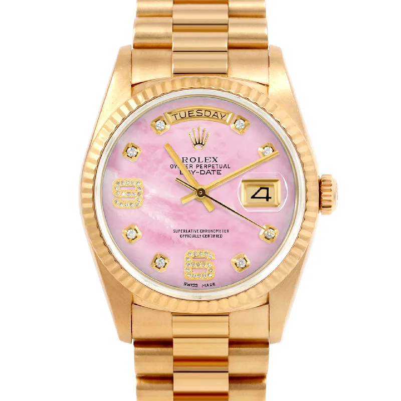 Rolex Day-Date 36mm | 18038-PMOP-8DA69-FLT-PRS