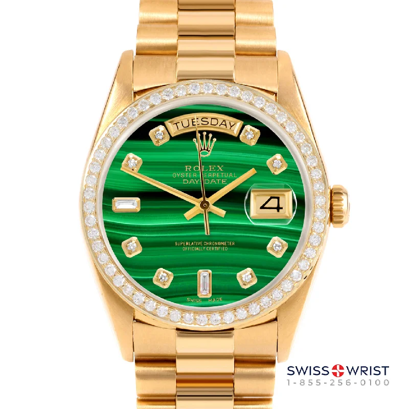 Rolex Day-Date 36mm | 18238-MLC-DIA-AM-BDS-PRS